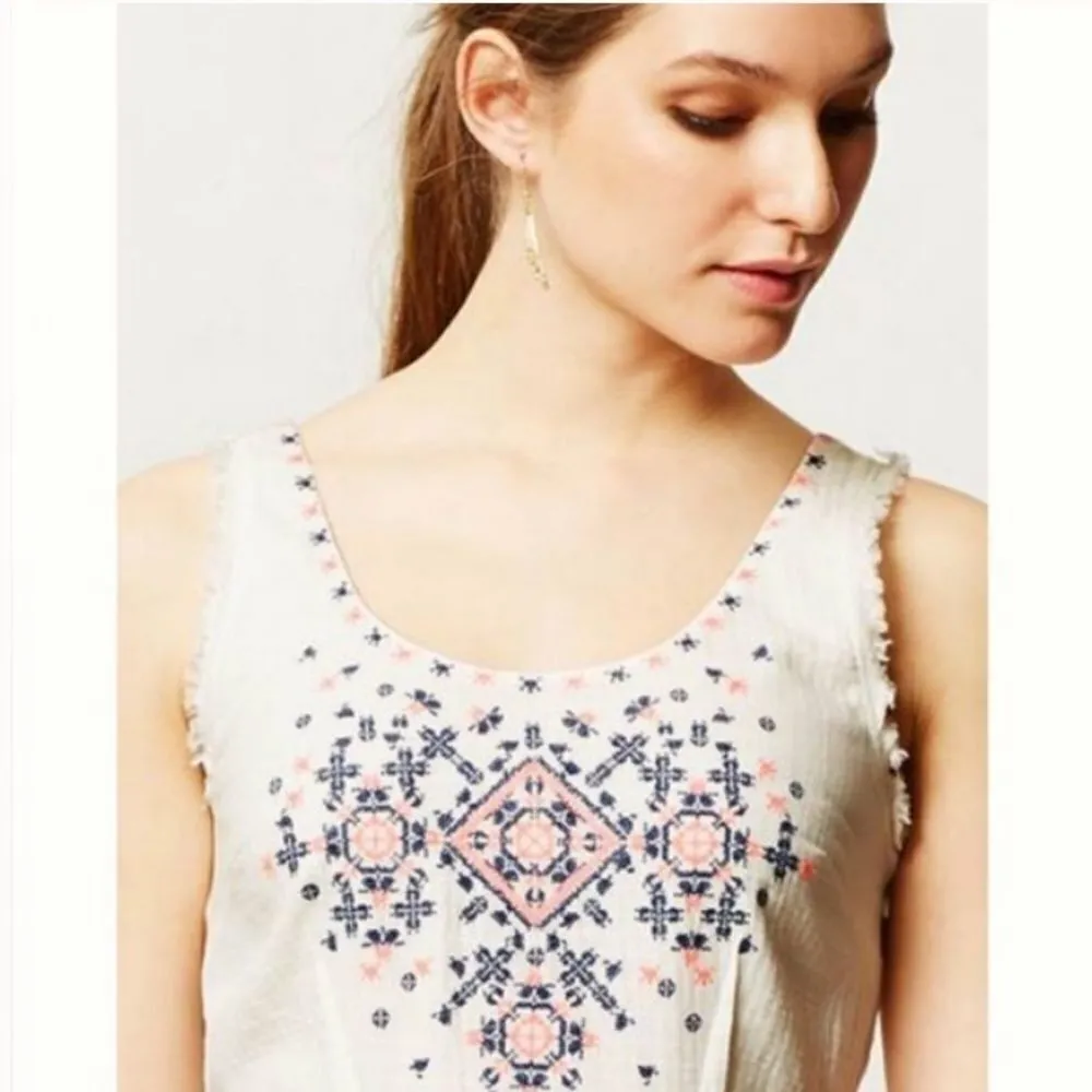 Anthro Holding Horses Cissie Embroidered dress - Image 3