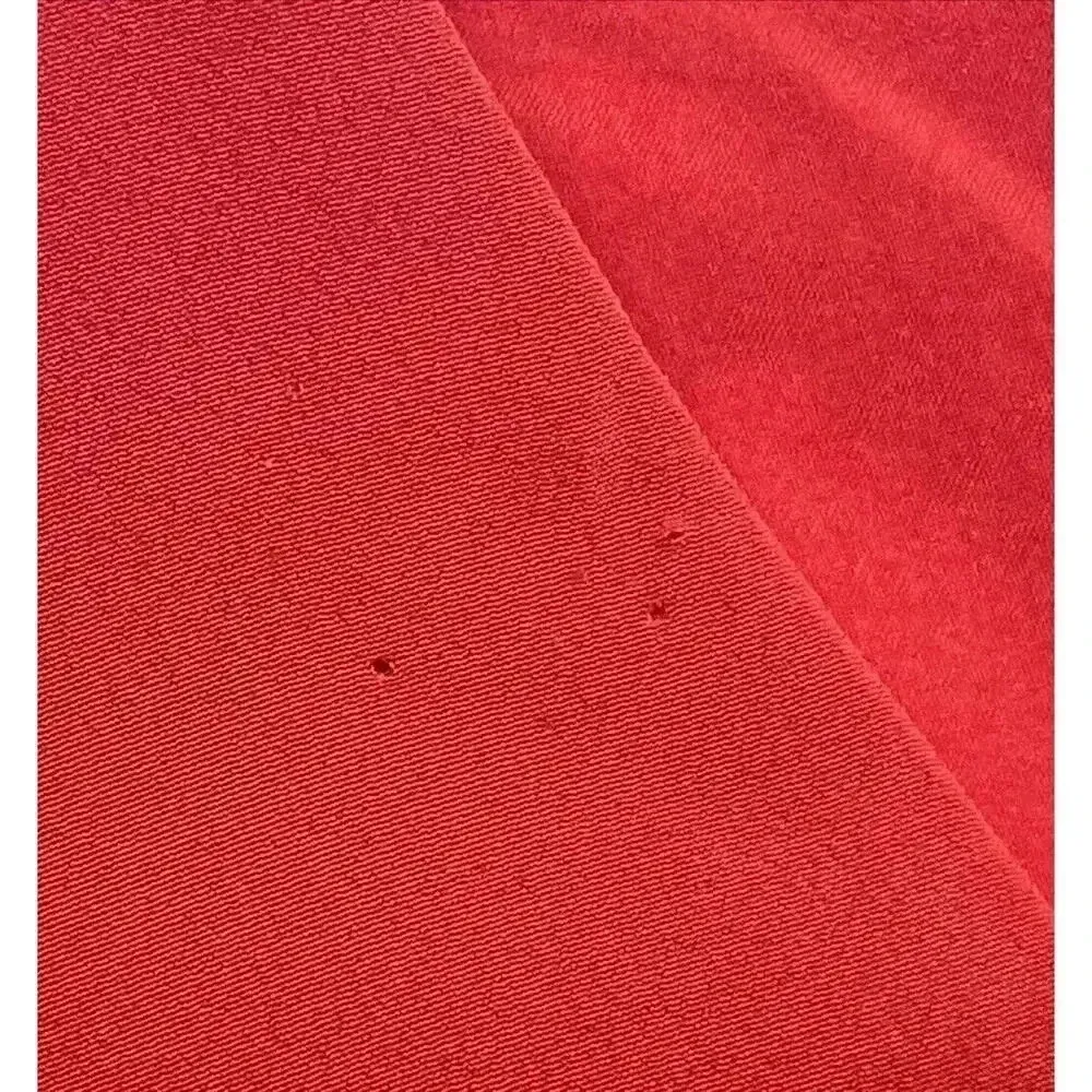 DRAPER JAMES Shift Faux Wrap Dress Womens Size 2 Red Flutter Sleeve Feminine - Image 7