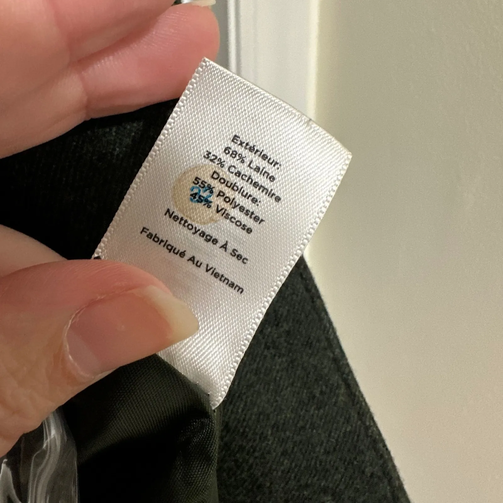 TALBOTS | Women's Wool Cashmere Blend Flannel Single-Button Blazer Jacket, 6 - Image 8