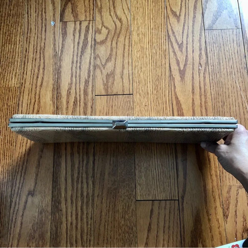 Hobo International Pink Neutral Clutch removable strap Crossbody Handbag - Image 6