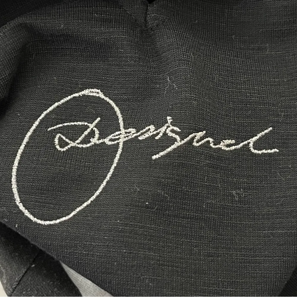 Desigual Graphic Halter Sleeveless Dress Black Combo M - Image 4