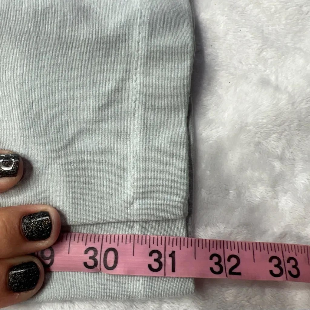 Athleta Eastbound Straight Pant Minimalistic Grey Sage Green Size 8 - Image 8