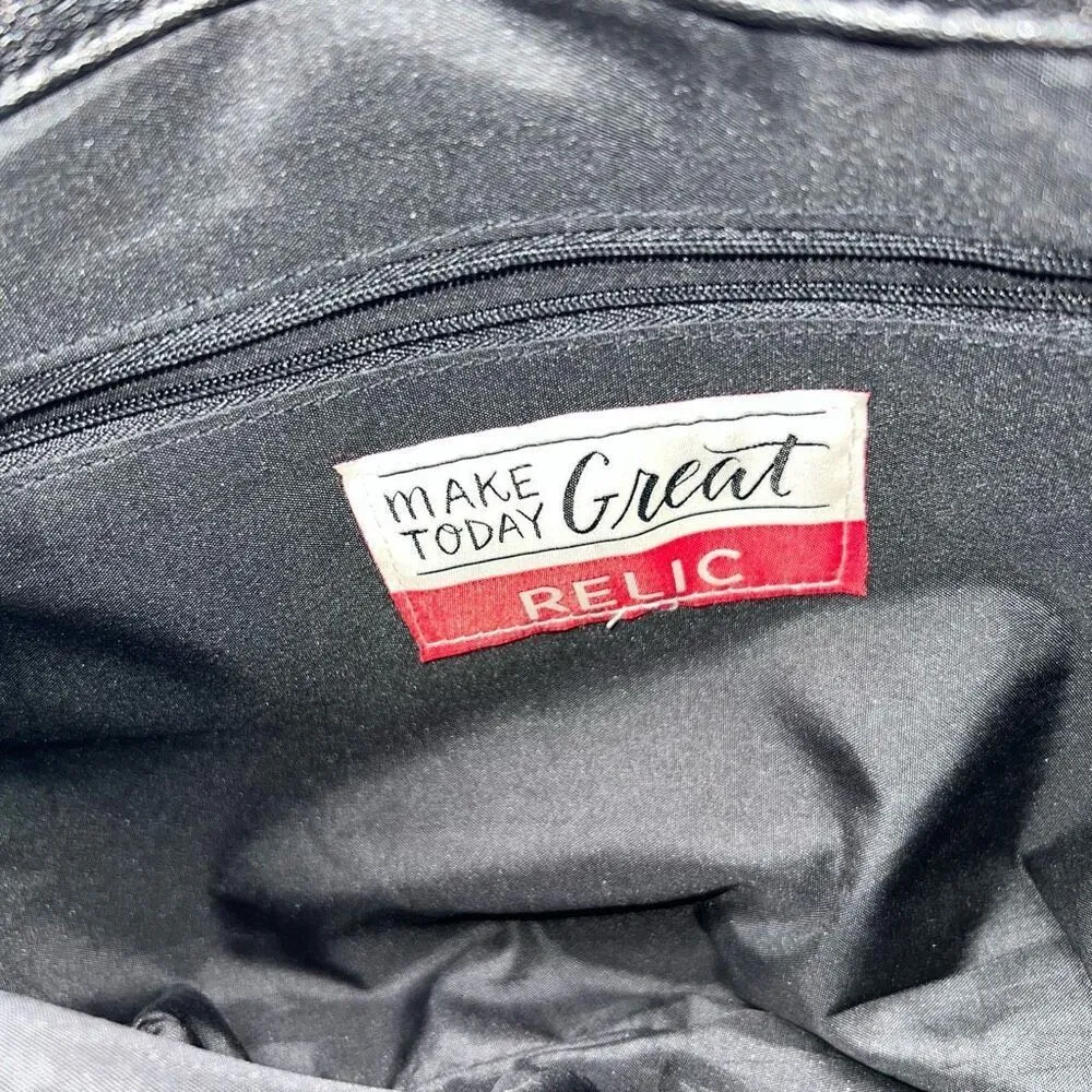 Relic Signature Logo Ladies Handbag Canvas Purse Large Tote - Image 9