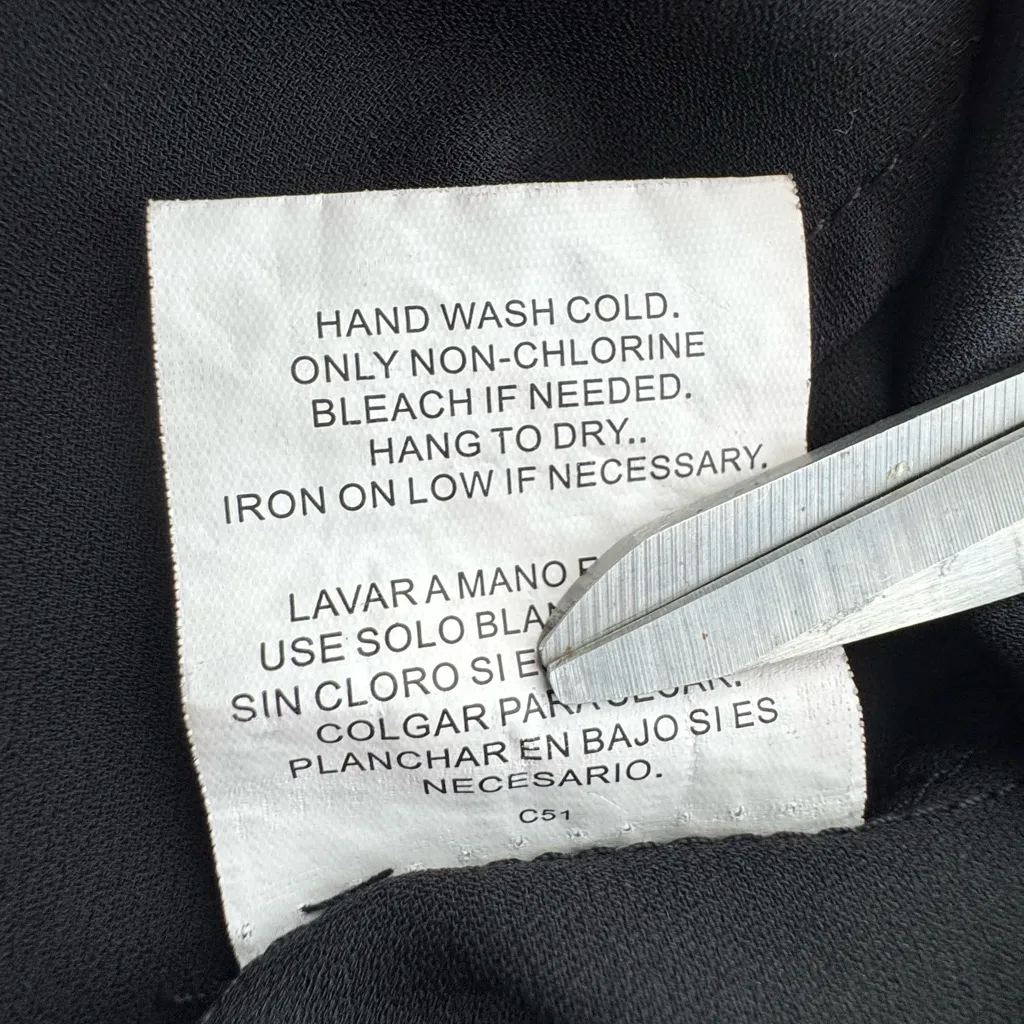 Lily White  Mesh Lace Top Size Small - Image 7