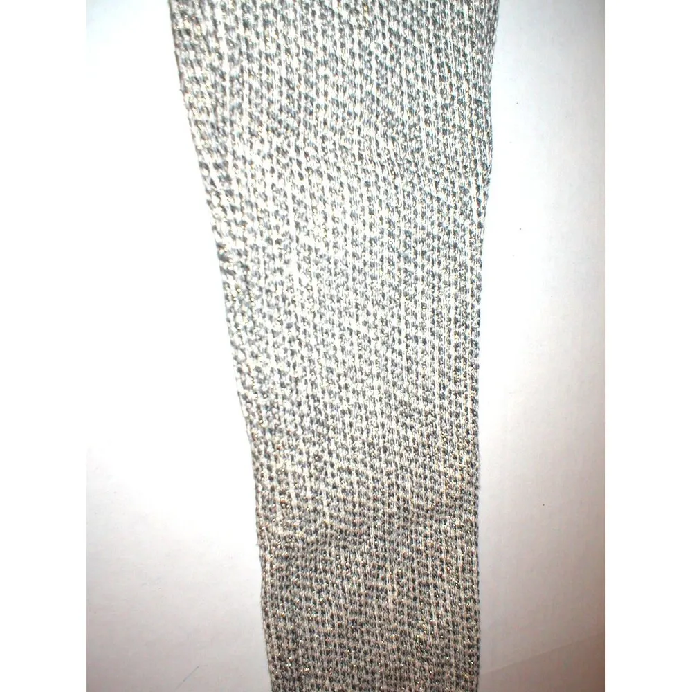 New Womens 26 NWT $390 Genetic Denim Metallic Tweed Shane Pants Cherish Skinny - Image 6