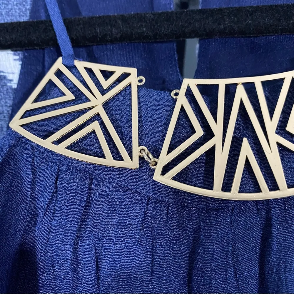 Blue Formal Short Dress - Image 3