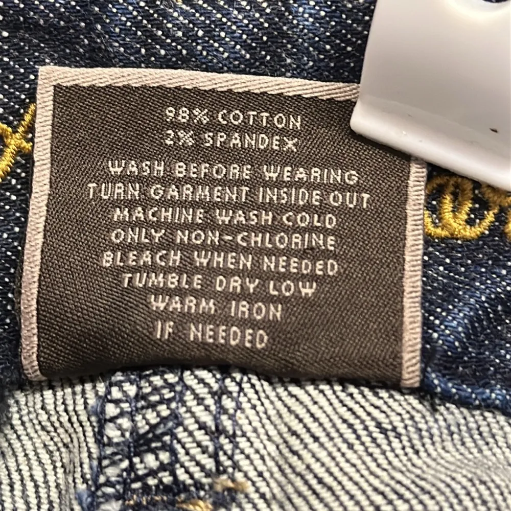 Ann Taylor Original Fit Margo Waist Wide Leg Trousers Blue Jeans Womens 8 - Image 13