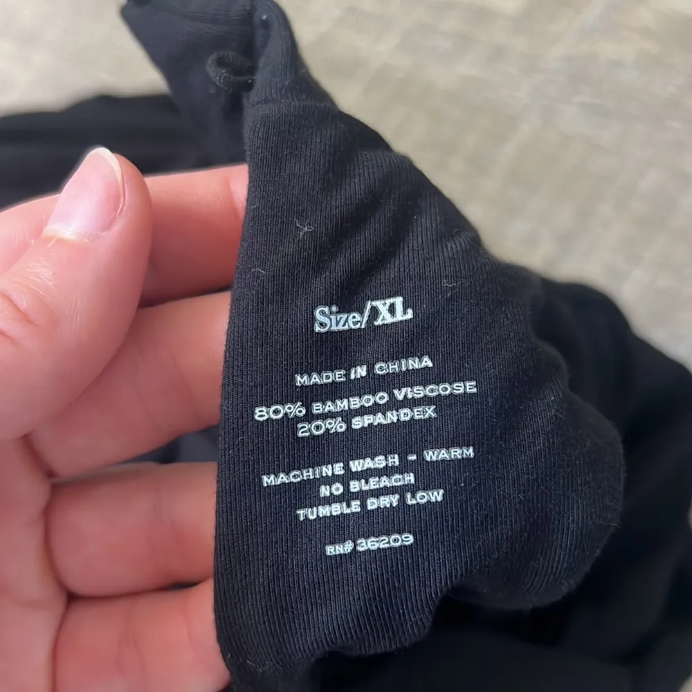 HATCH The Maternity Black Halter Dress Size XL - Image 7