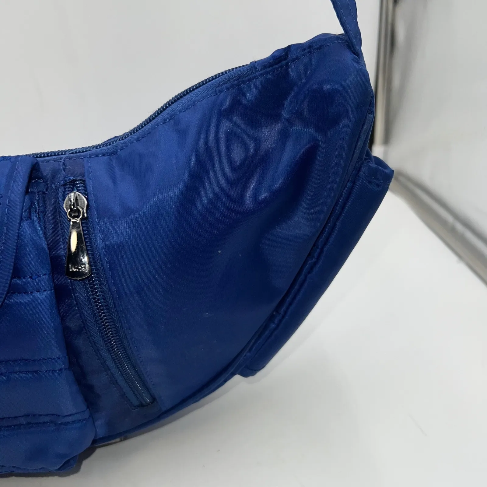 Lug Boomerang Navy Blue Crossbody Shoulder Bag Everyday Travel Purse - Image 4