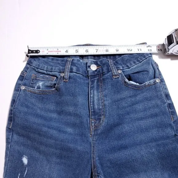 Harper Heritage Jeans High Rise Skinny Distressed Stretch Denim Women's Size 25 - Image 7