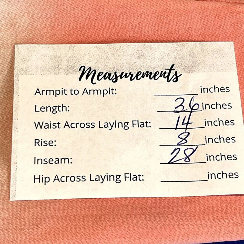 7 For All Mankind The Skinny Crop Unrolled Jeans Womens Size 28  Coral Bleach - Image 2