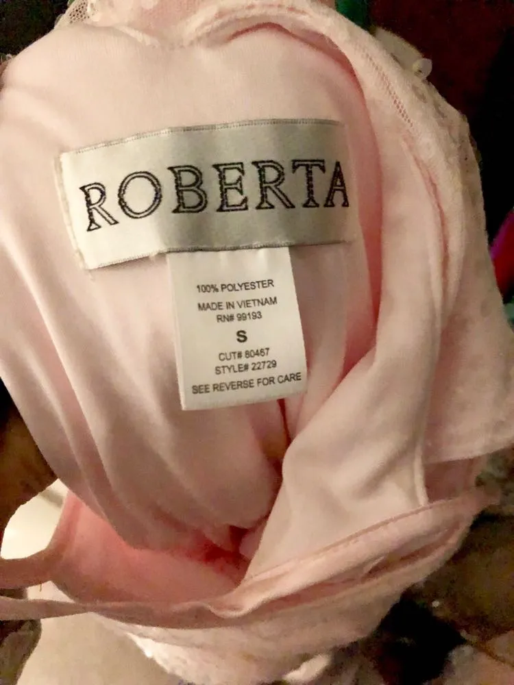 Roberta Freymann Glamorous Light Pink Dress  - Image 4