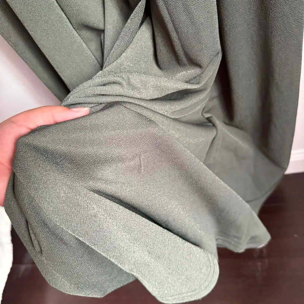 Birdy Grey Benny Tie Back Maxi Dress Crepe Sea Glass Green - Image 11