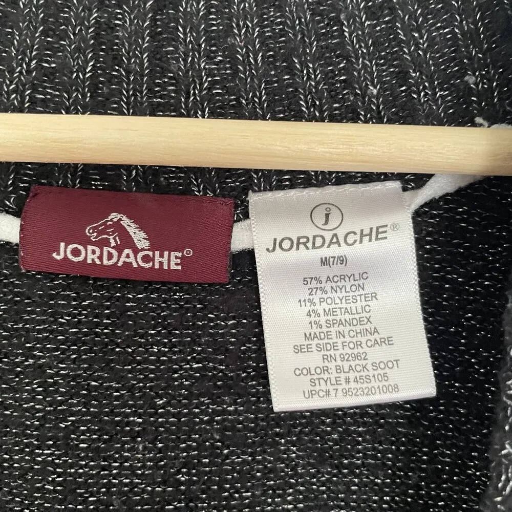 Jordache silver gray one button cardigan shrug knit style warm comfortable - Image 5