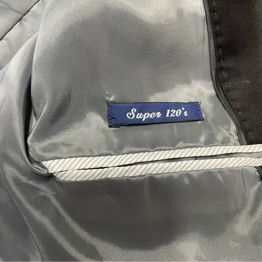 J. Crew Wool Super 120s Double Breasted Peak Blazer City Fit Pants Suit Womens 0 - Image 11