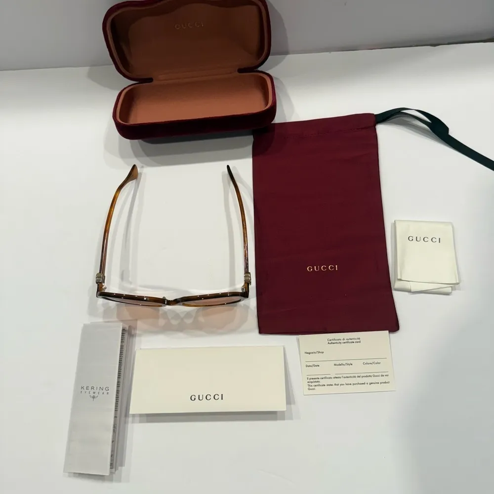 GUCCI GG1178S 004 Butterfly Sunglasses NWT - Image 3