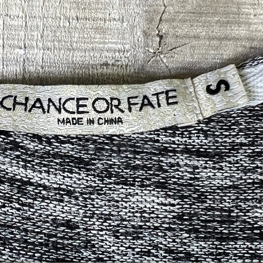 Chance or Fate Small Marled Black/White/Gray Pullover Lightweight Sweate… - Image 11