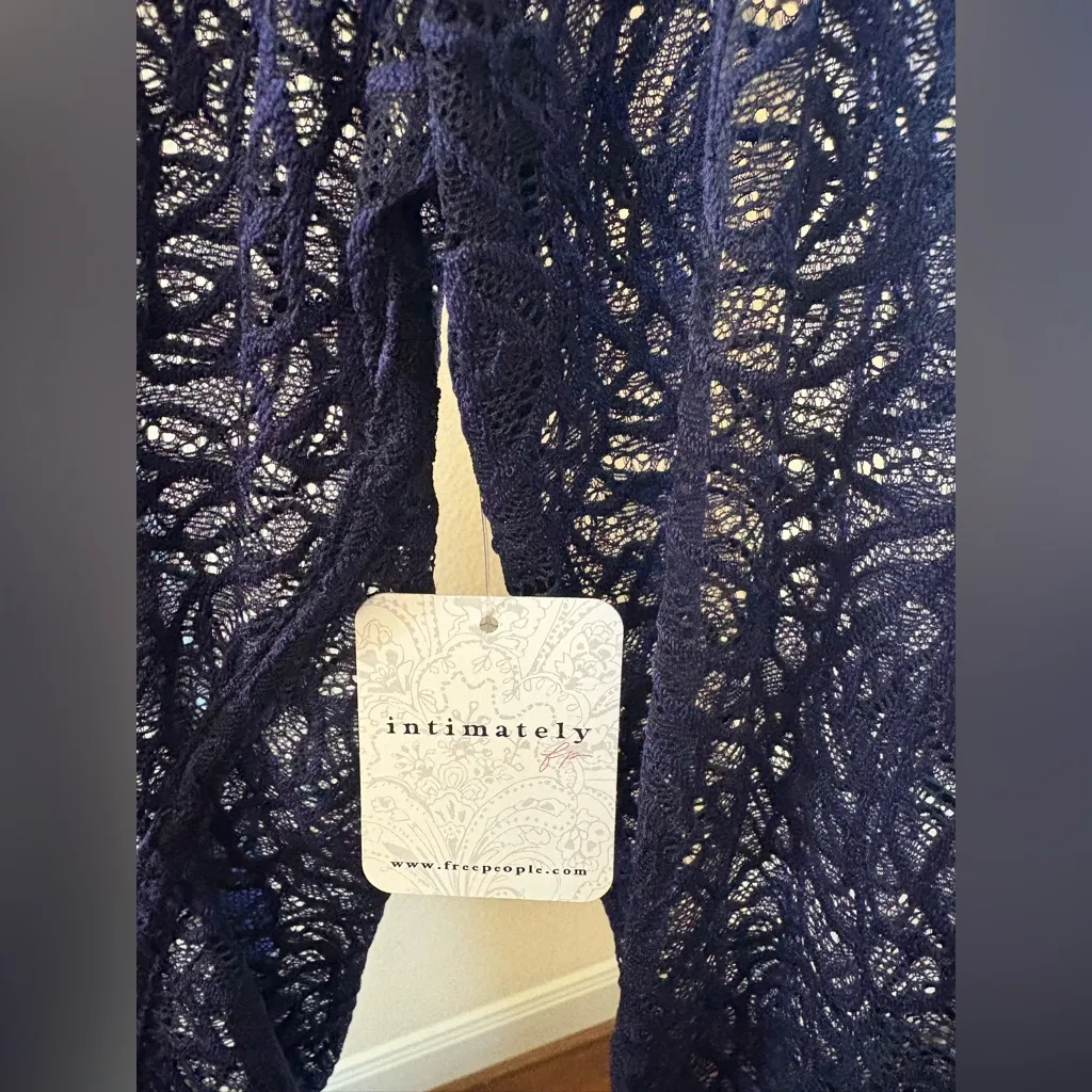 Free People Intimately In My Head Bodysuit Blue Size M - Image 7