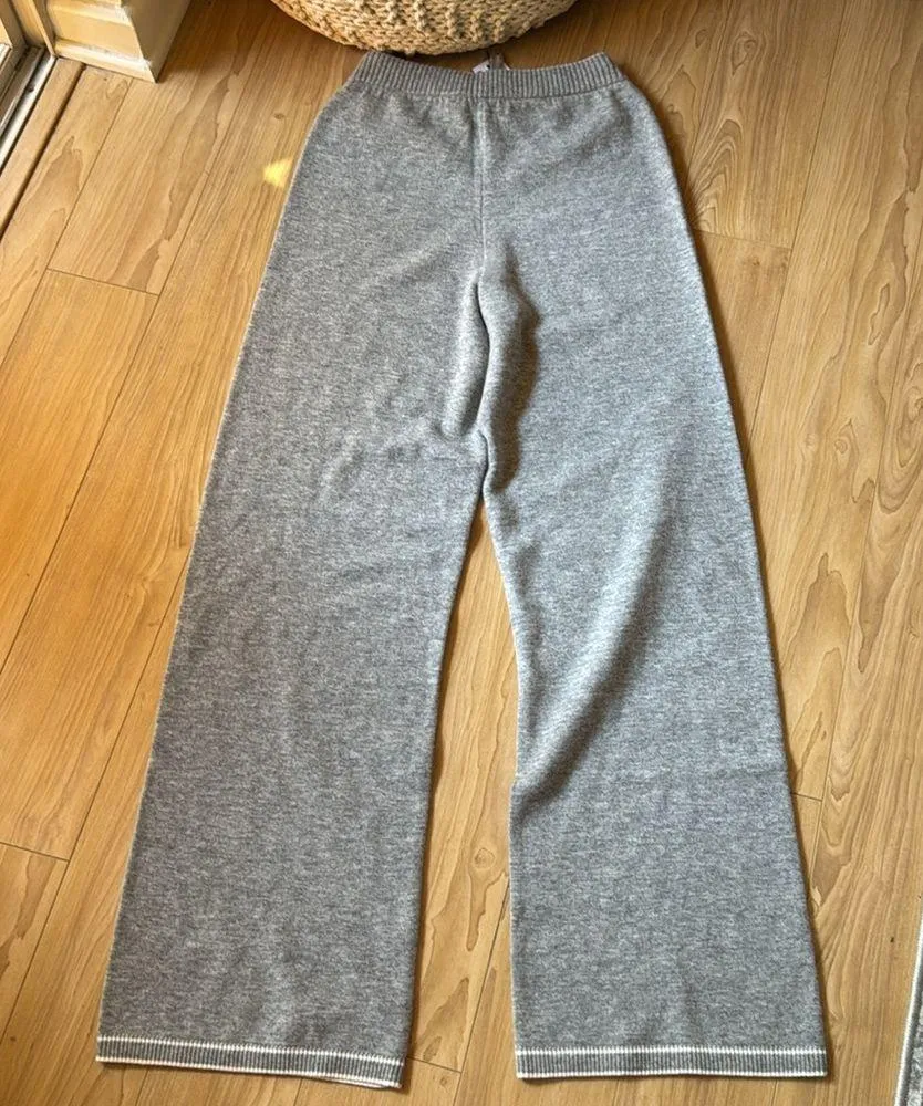 Aubrie Wide Leg Pant Gray - Image 4