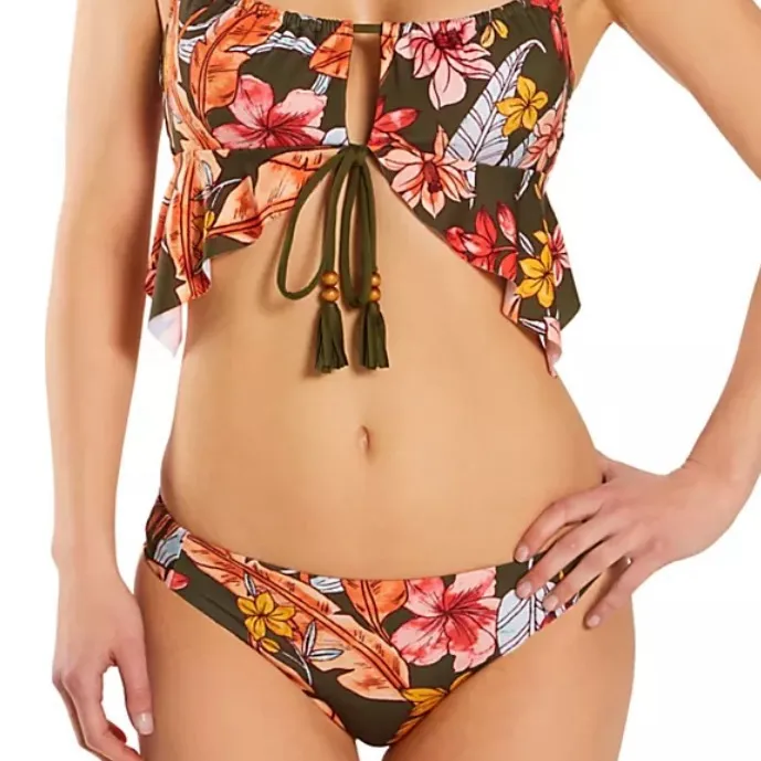 Sanctuary  botanical hipster bottoms in green fatigue size Medium NWT‎ - Image 9