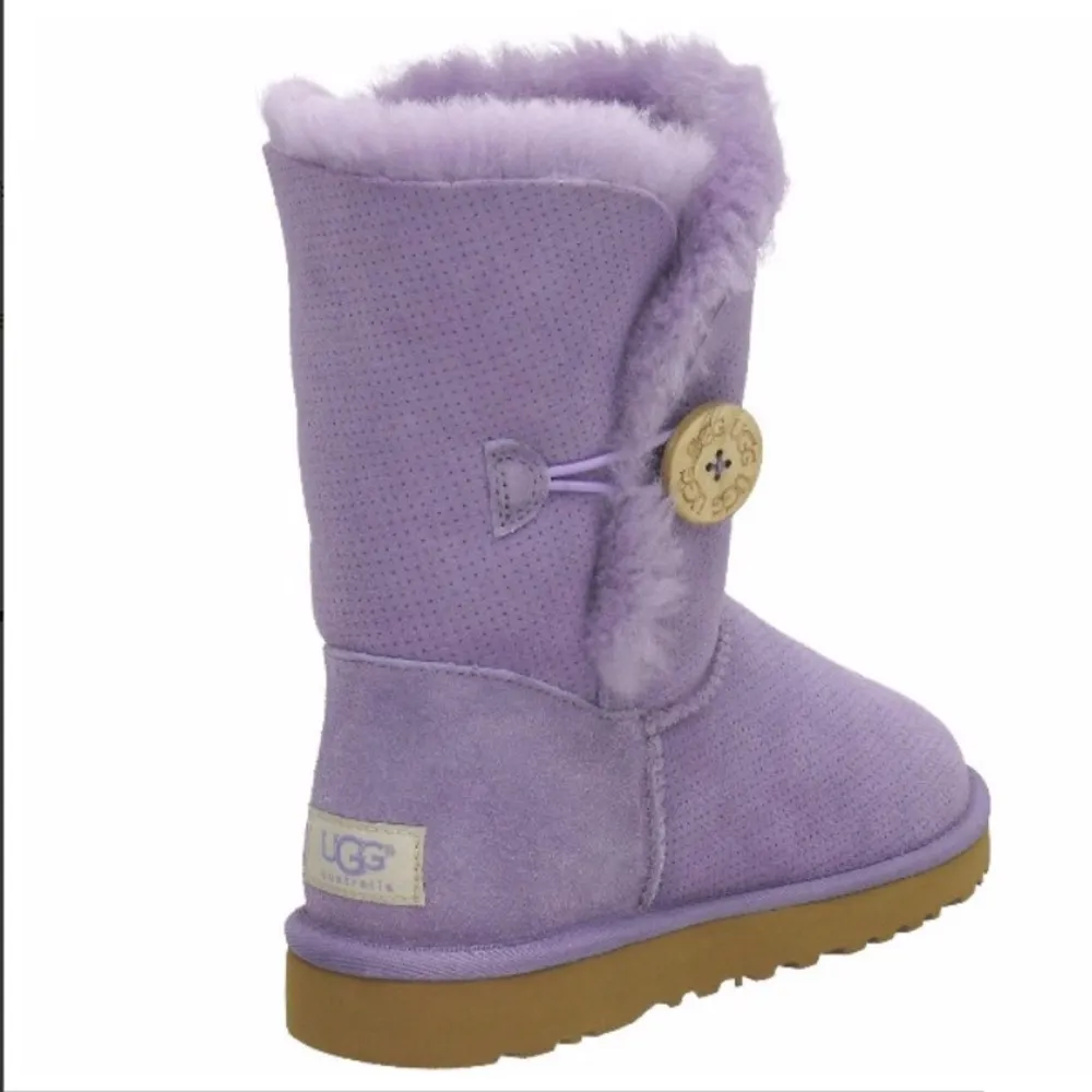 Ugg Purple Bailey Button Boots   - Image 2
