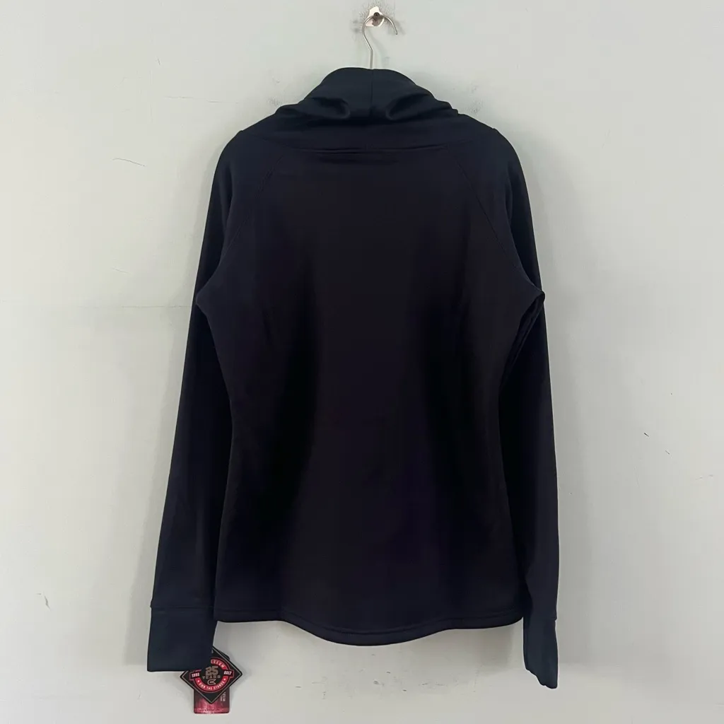 NWT Colosseum‎ Michigan Wolverines Navy Blue Funnel Neck Pullover Sweatshirt - Image 3