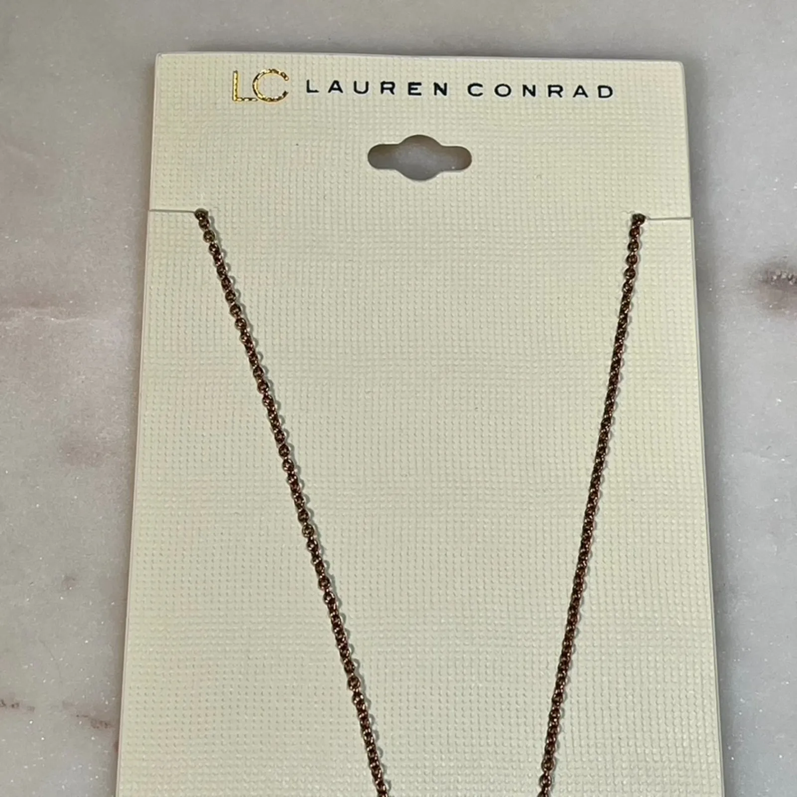 LC Lauren Conrad | NWT Gold Tone Lariat Necklace - Image 4