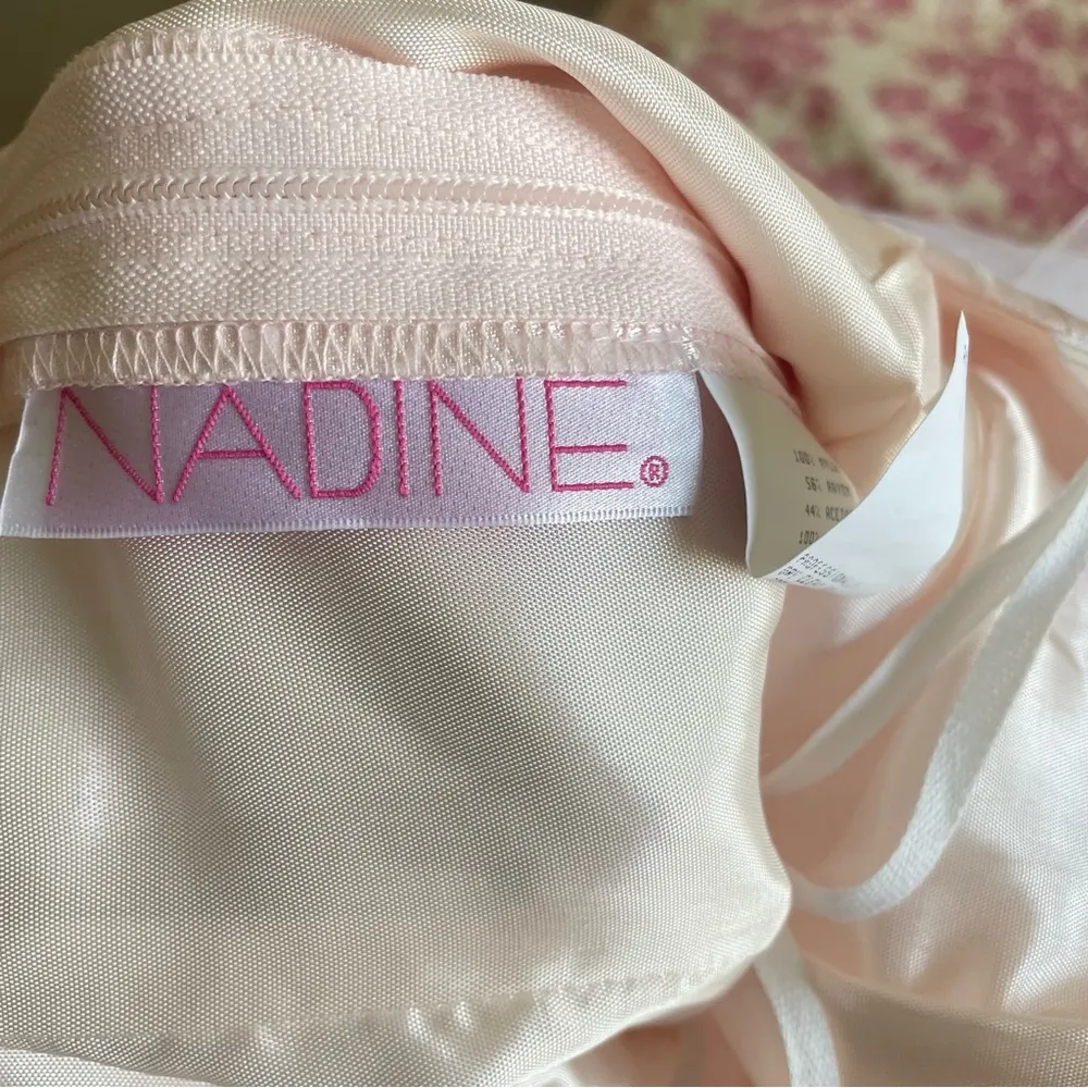 Deadstock Vintage Nadine Coquette Whimiscal Tulle Drop - Image 2