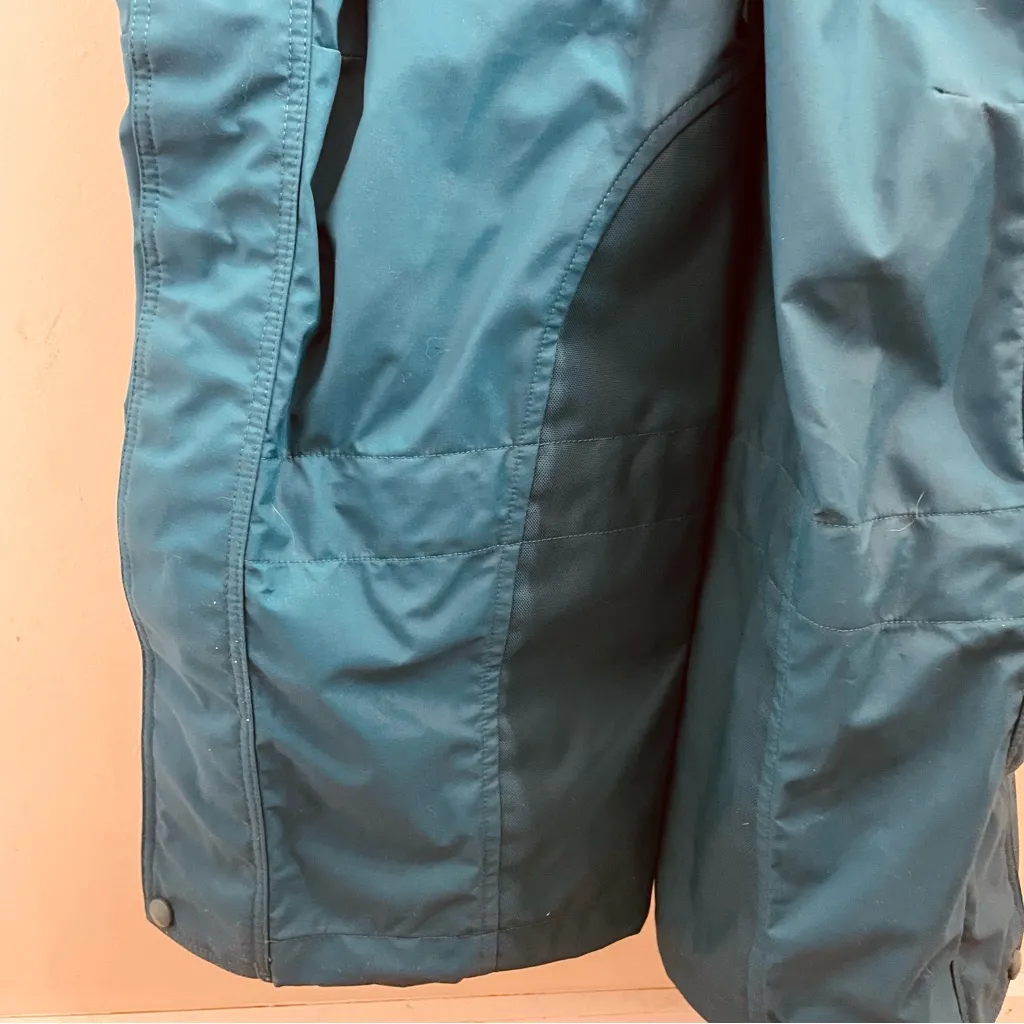 Patagonia Vintage One-Piece Ski Snowsuit Teal Women’s 10 Retro Colorblock - Image 9