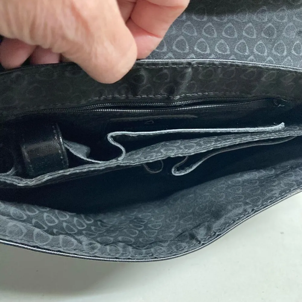 ‎LIZ CLAIBORNE Black Crossbody Handbag Purse  7X4X11 - Image 7