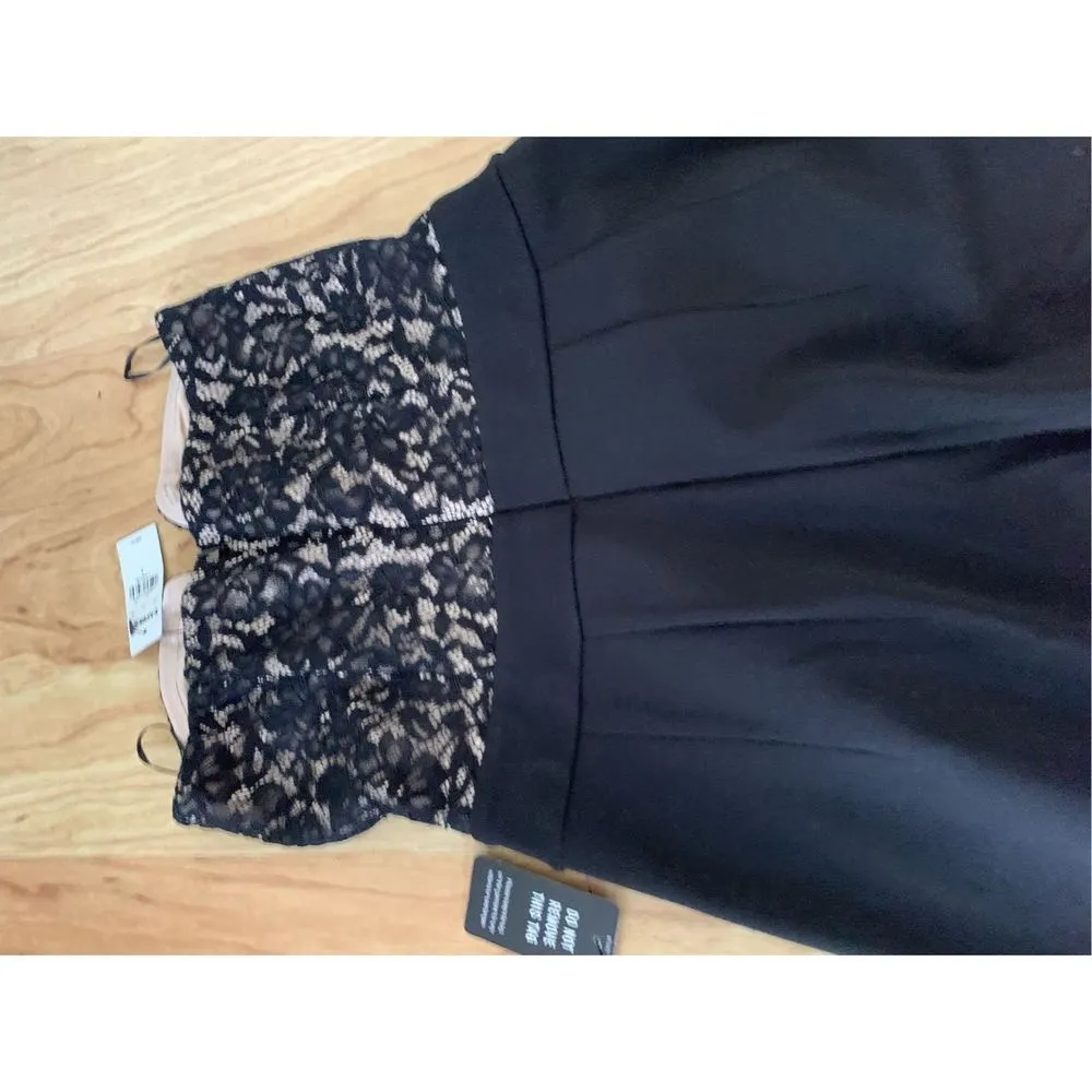 lace black romper size 2 long pant suit - Image 82