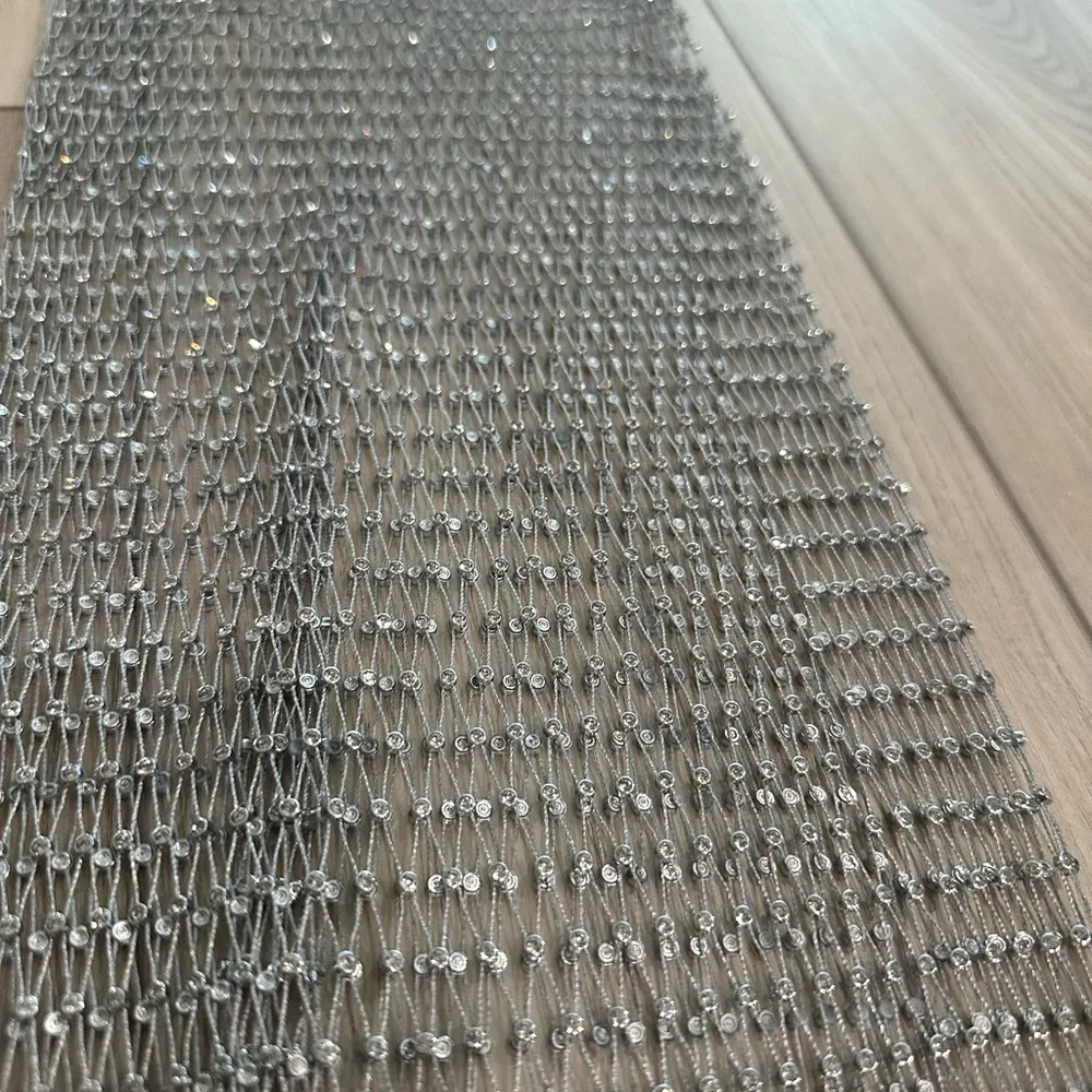 Rhinestone jewel bikini cover Black Size undefined - Image 5