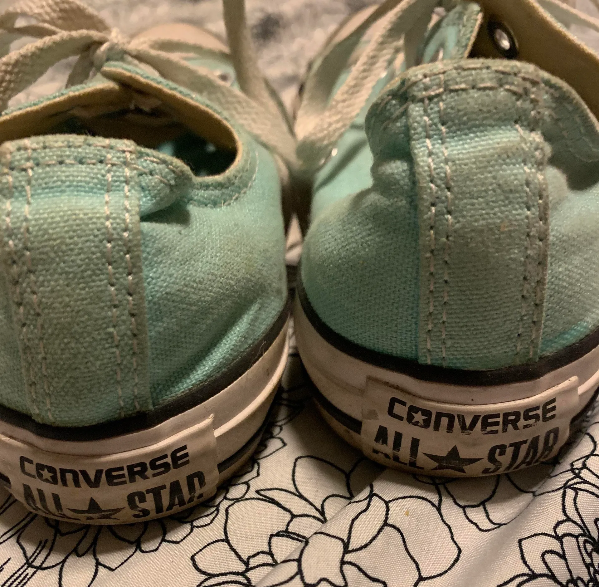 Converse Mint Green Shoes - Image 3