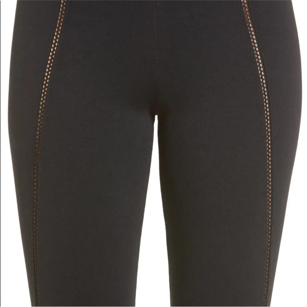 David Lerner Black Designer Normcore Leggings S - Image 5