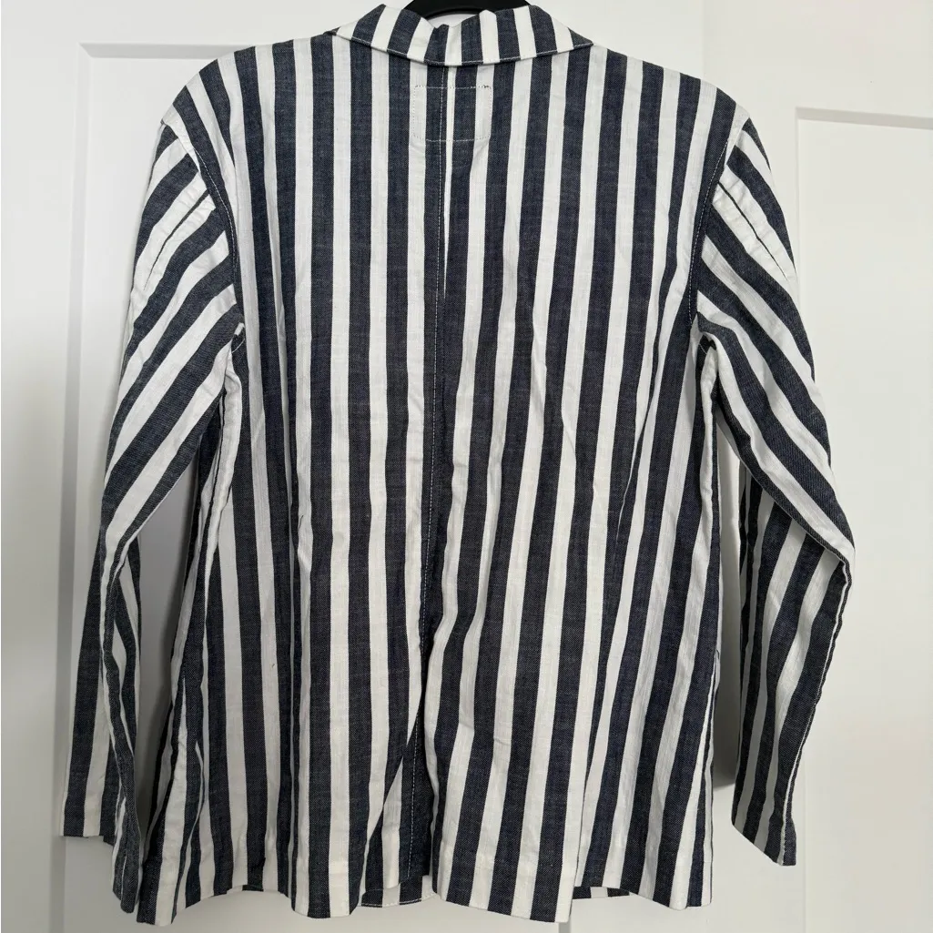 $139 New Sanctuary Notched Collar Striped Blazer - S - Image 5