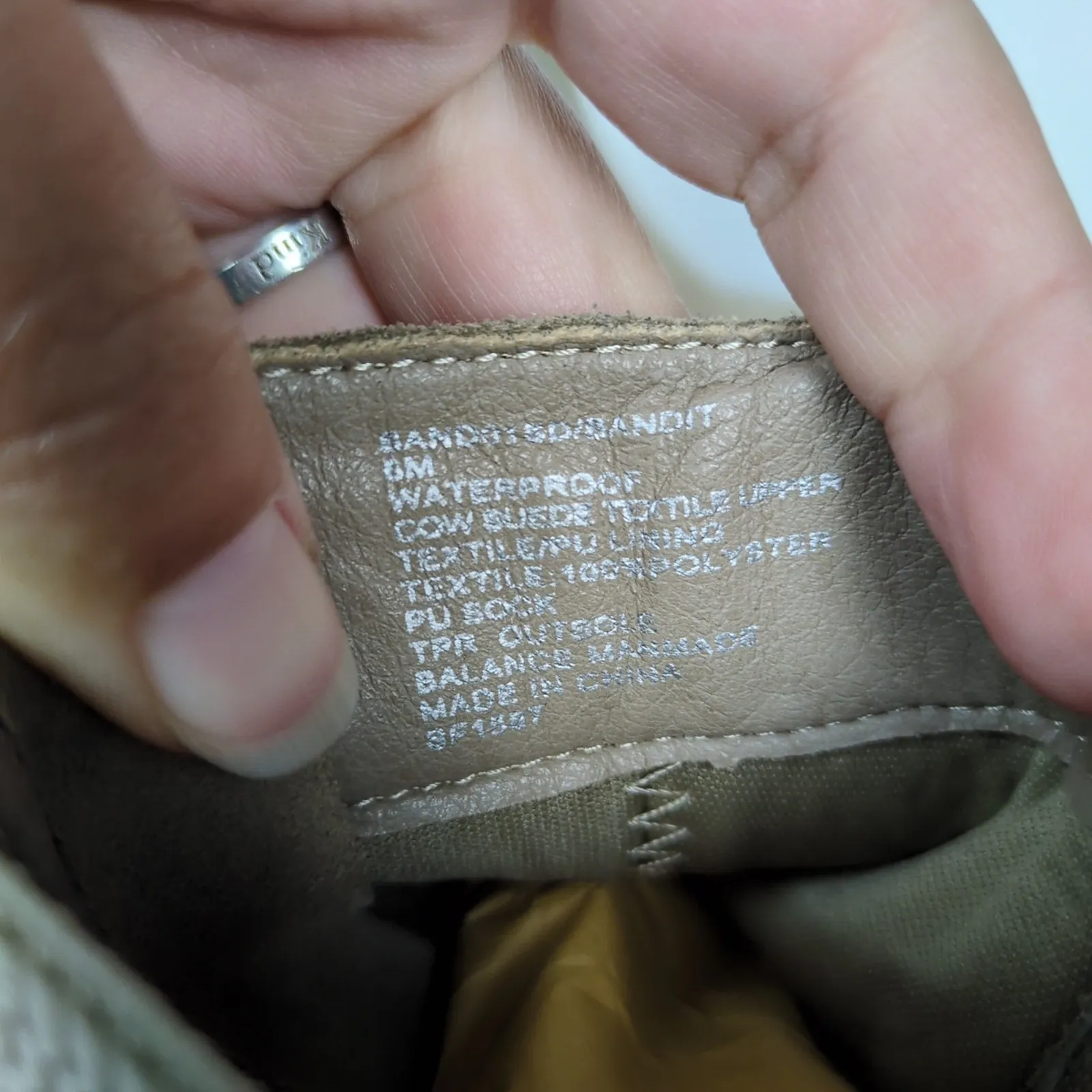 BLONDO Bandit Ankle Boots Beige Cow Suede Leather Waterproof Women's 6 - Image 9