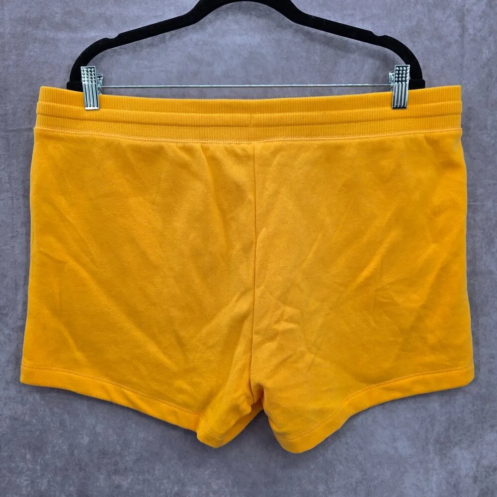 Amazon Essentials Yellow Flat Front Bermuda Active Bottoms Pants Shorts XL - Image 2
