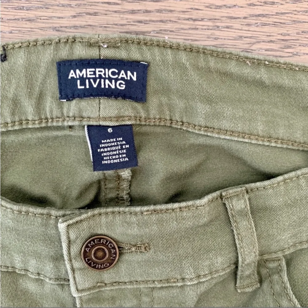 American Living Army Green Tapered Leg Jeans 6 - Image 8