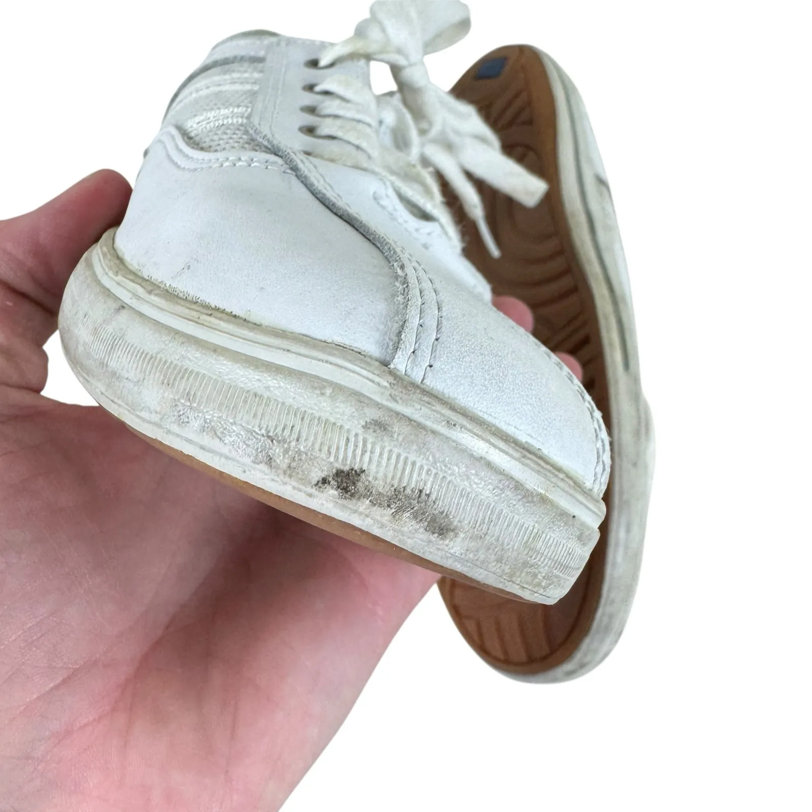 Keds White Lightweight Lace Up Sneakers Tennis Shoes Women's Size 9 - Image 8