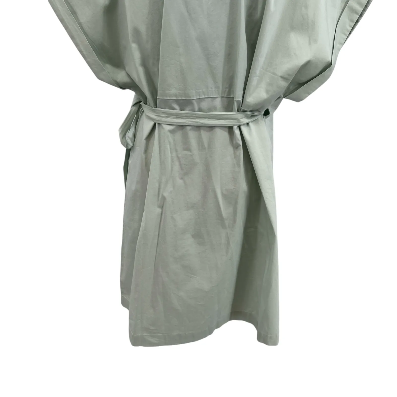 Coolibar Sunny Isles Wrap Dress Misty Aqua Blue Green Size XXL - Image 12