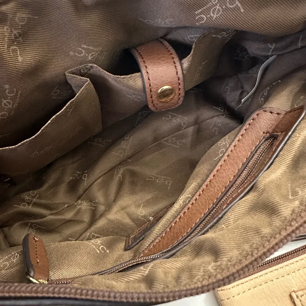 Born concept crossbody bag and wallet tan brown - Image 5