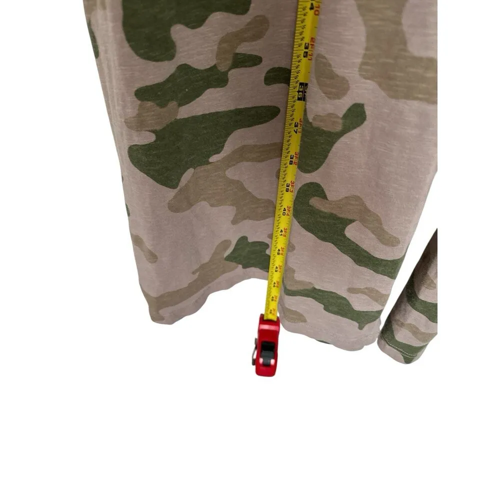 Sundry Camo Tank Sleeveless Racerback Olive Maxi Dress Size 0 - Image 11