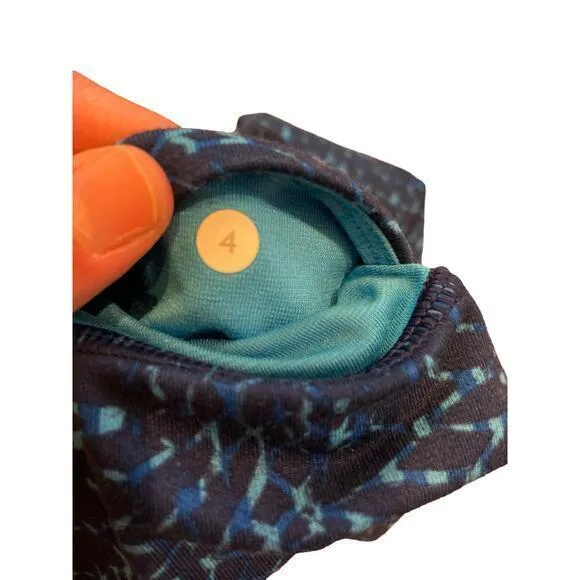 Lululemon Pure Practice Pant Leggings Samba Snake Kayak Blue Hero Blue 4‎ - Image 15