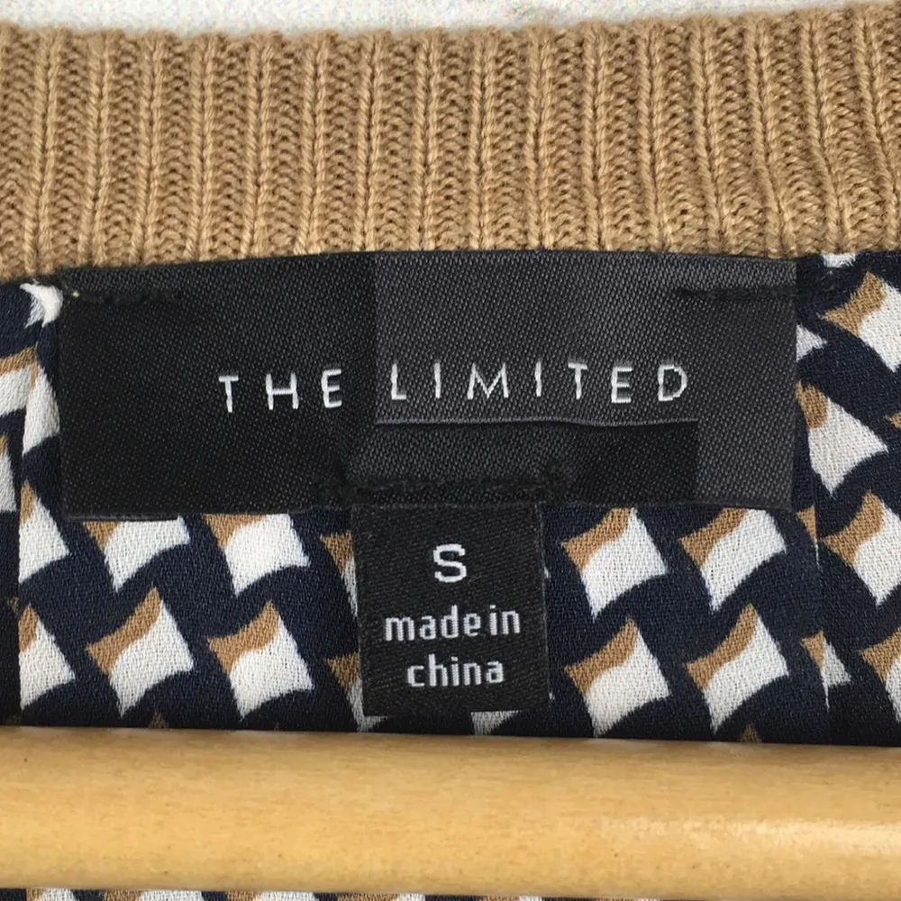 The Limited Fly-Away Sweater with Accent Fabric - Image 2