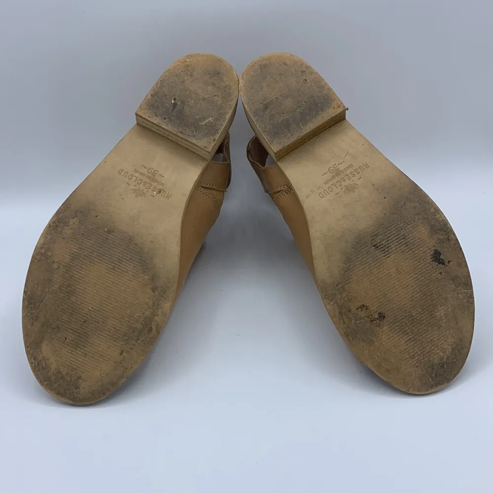 Musse and Cloud Ciara Leather Open Toed Sandal size 8 - Image 3