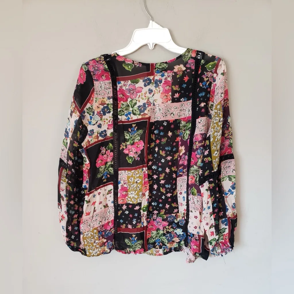 Johnny Was Multicolor Floral Blouse - Image 2