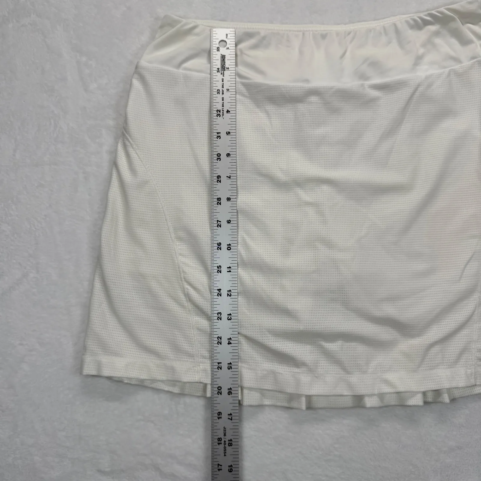 Peter Millar Golf Skort Athletic Wicking Pleated White Skirt Women's Size S - Image 4