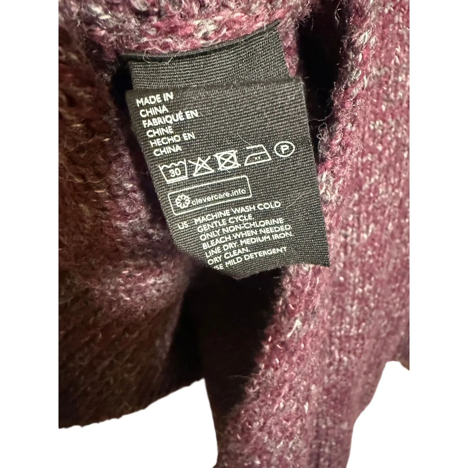 COS Oversized Wool Blend Sweater Sz. S - Image 5