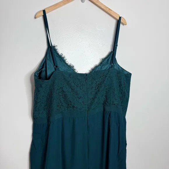 NWT City Chic‎ Lace Touch Dress In Emerald Size XXL/24 - Image 3