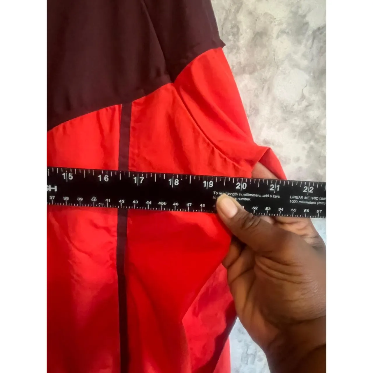 NNike Lightweight Red Burgundy Sportswear Windrunner Hooded Zip‎ Up Jacket M - Image 12